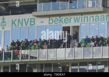 12. Mai 2019 Groningen, Niederlande Fußball der niederländischen Eredivisie FC Groningen v Fortuna Sittard Eredivisie 2018 - 2019. Hans Nijland Stockfoto