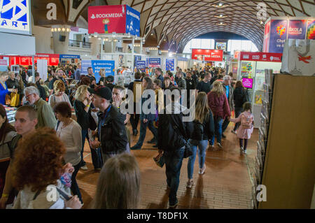 Die 25. Internationale Buchmesse und das literarische Festival Buchwelt Prag 2019, Tschechische Republik, 11. Mai 2019. (CTK Photo/Libor Sojka) Stockfoto