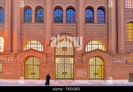 Frankreich, Paris, Institut d'Art et d'Archeologie (Kunst und Archäologie Institut) auch als Zentrum Michelet, vom Architekten Paul Bigot zwischen 1925 und 1930 gebaut Stockfoto