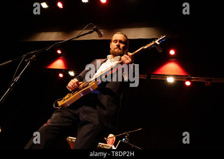 Kandis, Dänische Musik dansband. Pop Musik live Konzert, Provinz Malaga an der Costa del Sol. Andalusien, Süd Spanien Europa Stockfoto