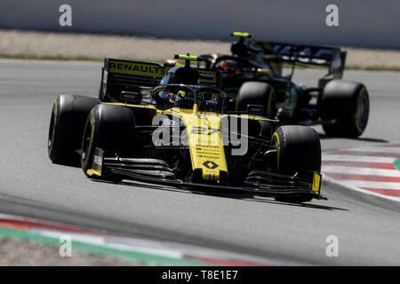 Barcelona, Spanien. 12. Mai 2019. NICO HULKENBERG von Renault F1 Team bei der Formel 1 Grand Prix von Spanien am Circuit de Barcelona-Catalunya in Barcelona, Spanien. Credit: James Gasperotti/ZUMA Draht/Alamy leben Nachrichten Stockfoto