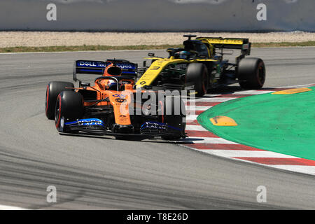 Circuit de Barcelona-Catalunya, Barcelona, Spanien. 12. Mai 2019. Formel 1 Grand Prix von Spanien, Race Day; McLaren, Carlos Sainz Credit: Aktion plus Sport/Alamy leben Nachrichten Stockfoto