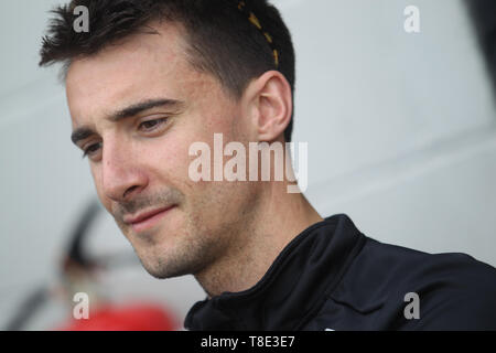 Silverstone, Großbritannien. 12. Mai 2019. Struan Moore Treiber für Jenson Team Rocket RJN während der 2019 Blancpain GT Serie Endurance Cup auf dem Silverstone Circuit, Silverstone, England am 12. Mai 2019. Foto von Jurek Biegus. Nur die redaktionelle Nutzung, eine Lizenz für die gewerbliche Nutzung erforderlich. Keine Verwendung in Wetten, Spiele oder einer einzelnen Verein/Liga/player Publikationen. Credit: UK Sport Pics Ltd/Alamy leben Nachrichten Stockfoto