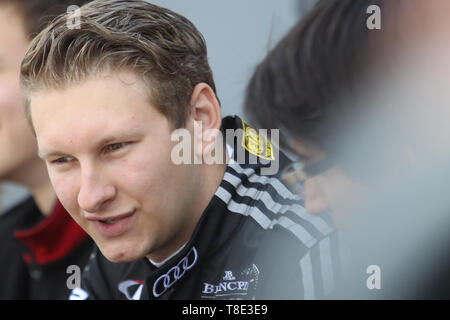 Silverstone, Großbritannien. 12. Mai 2019. Belgische Audi Club Team WRT Treiber Rik Breukers während der 2019 Blancpain GT Serie Endurance Cup auf dem Silverstone Circuit, Silverstone, England am 12. Mai 2019. Foto von Jurek Biegus. Nur die redaktionelle Nutzung, eine Lizenz für die gewerbliche Nutzung erforderlich. Keine Verwendung in Wetten, Spiele oder einer einzelnen Verein/Liga/player Publikationen. Credit: UK Sport Pics Ltd/Alamy leben Nachrichten Stockfoto