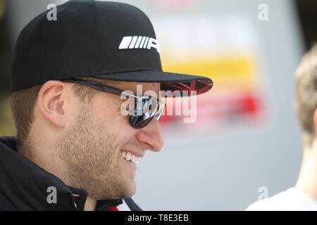 Silverstone, Großbritannien. 12. Mai 2019. Black Falcon Fahrer Maro Engel während der 2019 Blancpain GT Serie Endurance Cup auf dem Silverstone Circuit, Silverstone, England am 12. Mai 2019. Foto von Jurek Biegus. Nur die redaktionelle Nutzung, eine Lizenz für die gewerbliche Nutzung erforderlich. Keine Verwendung in Wetten, Spiele oder einer einzelnen Verein/Liga/player Publikationen. Credit: UK Sport Pics Ltd/Alamy leben Nachrichten Stockfoto