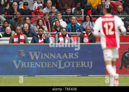 Amsterdam, Niederlande. 12. Mai 2019. Der eredivisie, Johan Cruijffarena, Saison 2018 / 2019, vriendenloterij während des Spiels Ajax-FC Utrecht 4-1 Credit: Pro Schüsse/Alamy leben Nachrichten Stockfoto