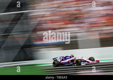 Barcelona, Spanien. 12. Mai 2019. Motorsport: FIA Formel Eins-Weltmeisterschaft 2019, Grand Prix von Spanien, #18 Lance Spazieren (KÖNNEN, Racing Point F1 Team), 12.05.2019. | Verwendung der weltweiten Kredit: dpa/Alamy leben Nachrichten Stockfoto