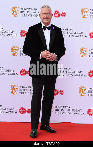 LONDON, GROSSBRITANNIEN. Mai 12, 2019: Huw Edwards ankommen für den BAFTA TV Award 2019 in der Royal Festival Hall, London. Bild: Steve Vas/Featureflash Stockfoto