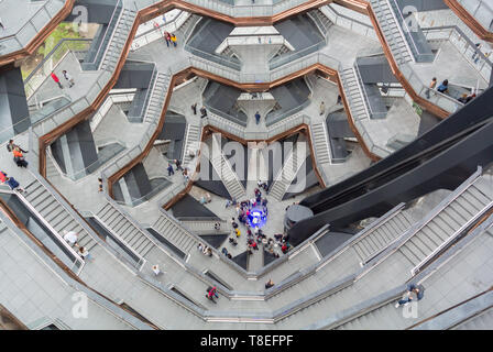 Das Schiff in der Mitte des Hudson Yard, Chelsea, New York City, NY/USA Stockfoto