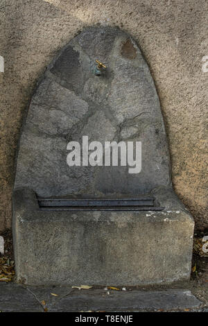 Ramatuelle Friedhof - Gerard Philipe (1922-1959) Schauspieler - Pierre Vellay Pionier der Schmerzlose Geburt in Frankreich Stockfoto