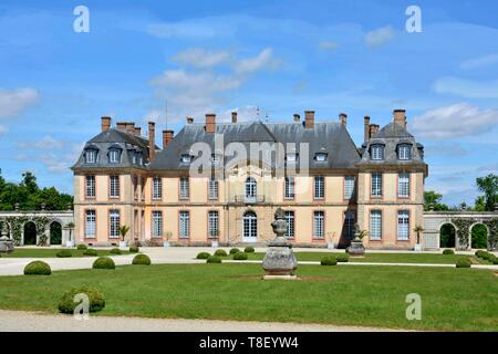 Frankreich, Aube, La Motte Tilly, die Burg von La Motte Tilly Stockfoto