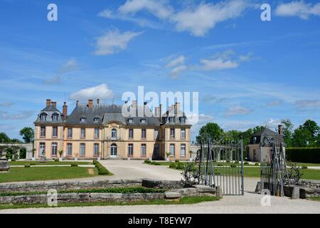 Frankreich, Aube, La Motte Tilly, die Burg von La Motte Tilly Stockfoto