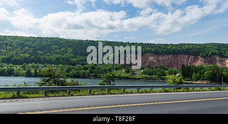 Der St. Ann's Bay Area erstreckt sich über 72 km der Cabot Trail und verbindet mehrere kleinere Gemeinschaften in einem. Die Heimat der Gälische College und Handwerker Stockfoto