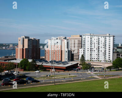 Blick von Halifax Citadel National Historic Site in Richtung Dartmouth, Nova Scotia Stockfoto