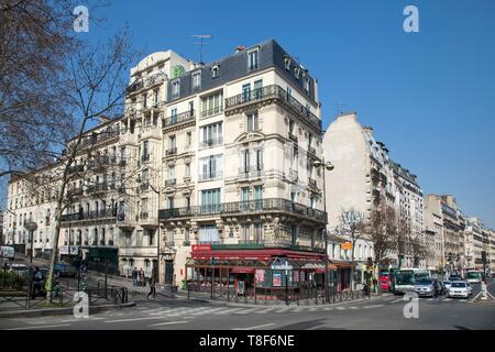 Frankreich, Paris, 18, Rue Max Dormoy Stockfoto