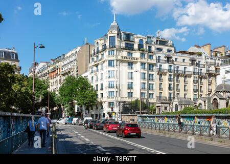 Frankreich, Paris, 18, Rue Caulaincourt, Terrass Hotel Stockfoto