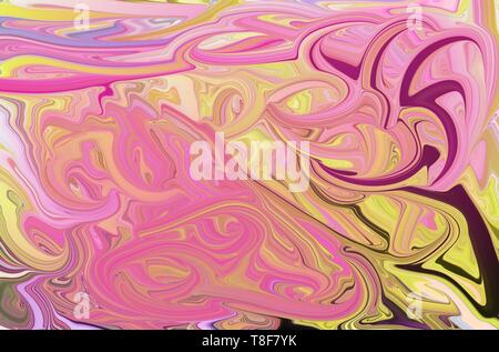 Abstrakt kreativ acryli cpattern, digital gemalten Hintergrund Stockfoto