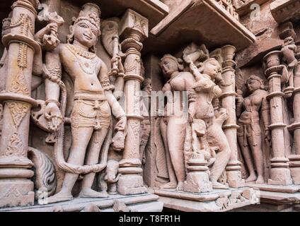 Indien, Rajasthan, Osiyan (oder Osian), das Tor zur Wüste Thar, Sachiya Mata Hindu Tempel Stockfoto
