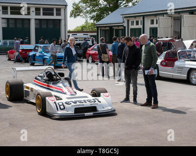 Die Petrolicious Drivers' Treffen in Bicester Erbe UK 12/05/2019 Stockfoto