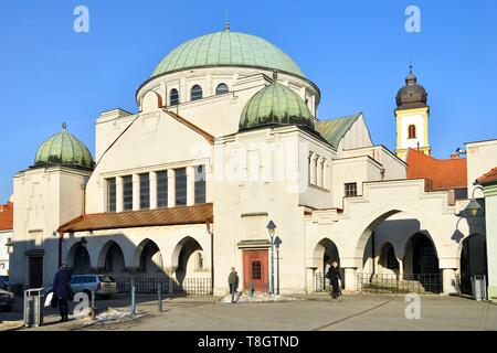 Die Slowakei, Trencin Region Trencin, die Synagoge Stockfoto