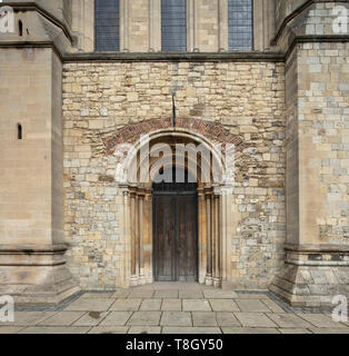 Grimsby, North East Lincolnshire, UK, Mai 2019, einen Blick auf den Süden von Tür zu Grimsby Münster Stockfoto