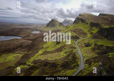 Vereinigtes Königreich, Schottland, Flodigarry, die quiraing Stockfoto