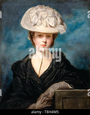 Sir Joshua Reynolds, Miss Mary Hickey, portrait Gemälde einer jungen Frau, 1770 Stockfoto