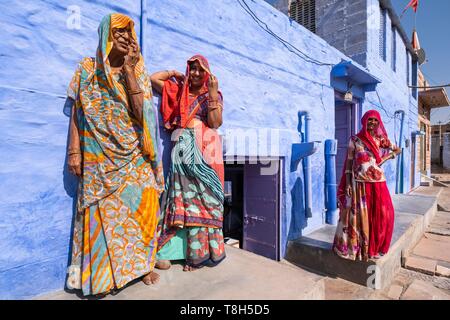 Indien, Rajasthan, Osiyan (oder Osian), das Tor zur Wüste Thar Stockfoto