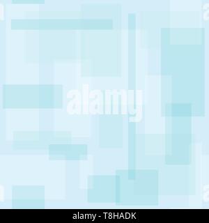 Nahtlose Muster blaue Quadrate Stock Vektor