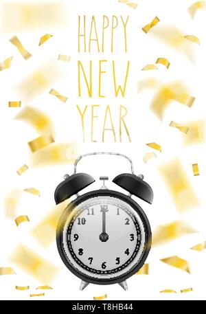 Frohes Neues Jahr Partei Vektorgrafik Stock Vektor