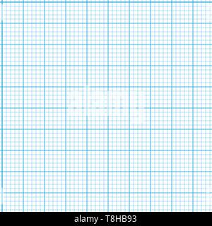 Millimeterpapier nahtlose Muster Stock Vektor