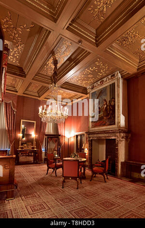 Im königlichen Palast von Amsterdam Niederlande April 2019 fotografiert. Stockfoto