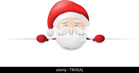 Santa Claus Weihnachten im Vektor Stock Vektor