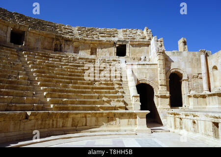 Norden Theater, Jerash, Jordanien, Dzseras, Gerasza, Északi szinház Stockfoto