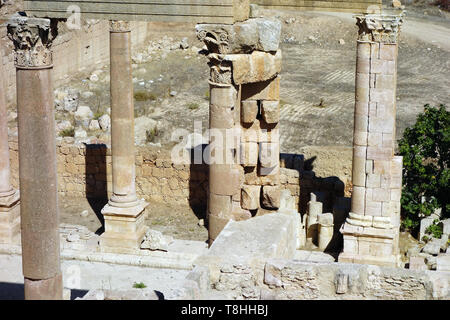 Norden Theater, Jerash, Jordanien, Dzseras, Gerasza, Északi szinház Stockfoto