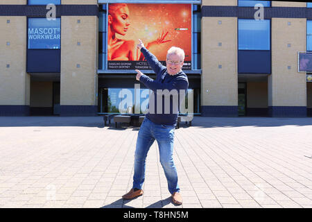 Kerkrade, Niederlande. 13. Mai 2019. Fußball, Parkstad Limburg Stadion, Wim Frijns Credit: Pro Schüsse/Alamy leben Nachrichten Stockfoto