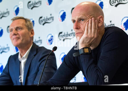 Kopenhagen, Dänemark. 13. Mai, 2019. Dänemark, Kopenhagen - 13. Mai 2019. FC Kopenhagen und football manager Ståle Solbakken haben sich darauf geeinigt, den Vertrag bis zum Sommer 2023 verlängert. (Foto: Gonzales Foto/Alamy leben Nachrichten Stockfoto