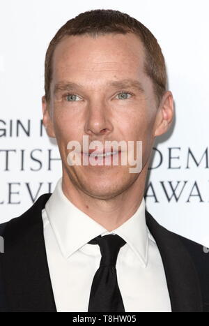 London, Großbritannien. Benedict Cumberbatch an Virgin Media BAFTA Television Awards 2019 - Presse in der Royal Festival Hall, London Am 12. Mai 2019. Ref: LMK73-J 4881-130519 Keith Mayhew / Sehenswürdigkeit Medien. . Credit: LMK MEDIA/Alamy leben Nachrichten Stockfoto