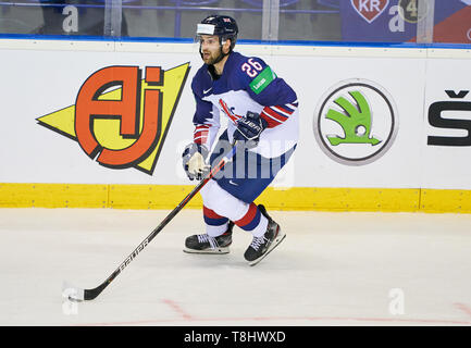 Kosice, Slowakei. 12. Mai 2019. Evan MOSEY, GBR 26 KANADA - GROSSBRITANNIEN 8-0 Vorrunde Gruppe A IIHF Eishockey-WM in Kosice, Slowakei, Slowakei, Mai 12, 2019, Saison 2018/2019, Kredit: Peter Schatz/Alamy leben Nachrichten Stockfoto