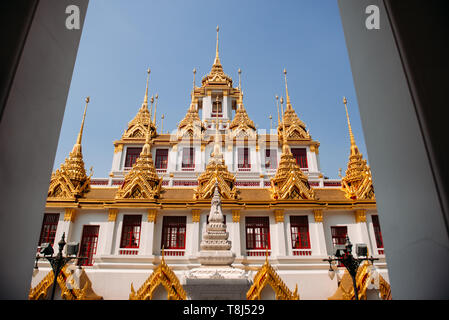 Wat Ratchanatdaram, Bangkok, Thailand Stockfoto