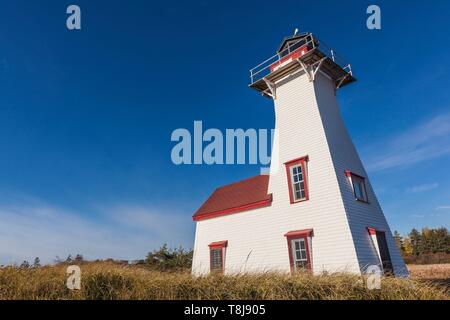 Kanada, Prince Edward Island, New London, New London Leuchtturm Stockfoto