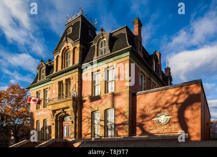 Kanada, New Brunswick, New Brunswick, Fredericton, Garrison, New Brunswick Sports Hall of Fame, außen Stockfoto