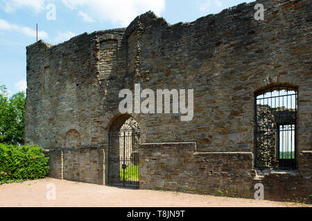 Deutschland, Bayern, 92660 Wetter (Ruhr), Freiheit Wetter, Ruinen der ehemaligen Burg Wetter, Stockfoto