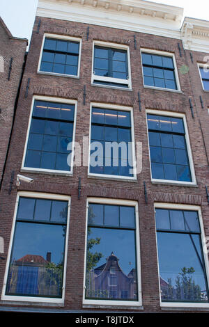 Anne Frank Haus in Amsterdam. Stockfoto