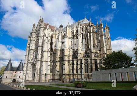 Kathedrale von Saint Peter Beauvais Oise Departments, Picardie, Frankreich Stockfoto