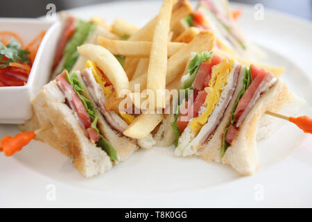 Club-sandwich Stockfoto