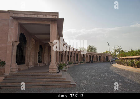 Jaipur, Rajasthan/Indien - 03. 24. 2019, Shaheed Smarak historische Kriegerdenkmal Denkmal in der Pink City. Stockfoto