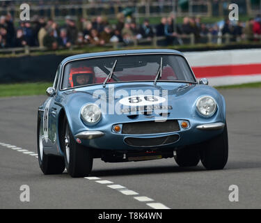 Mike Whitaker, Mike Jordan, TVR Griffith, Graham Hill Trophy, geschlossenen Cockpit GT-Fahrzeuge, Prototypen, Geist des RAC TT Rennen Membe 1960-1964, 77. Stockfoto