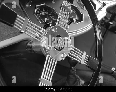 Klassische britische Feder Car Show in New Jersey Stockfoto