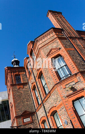 Der Lotsendienst Gebäude, in der Nähe der Canning River Mersey, Dock, Liverpool. Das Gebäude wurde im Jahre 1883 eröffnet das Management von Pilot Boote im Hafen. Stockfoto